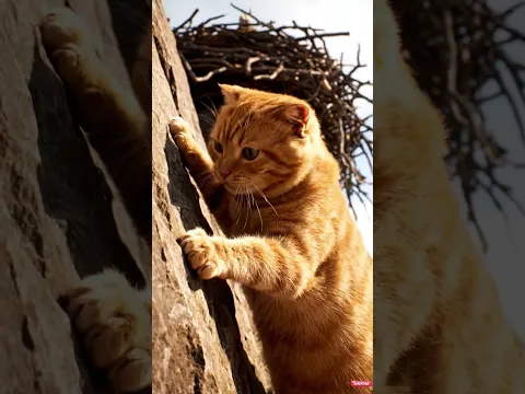 Kitten caught by eagle and the rescue #shorts #shortvideo #shortsviral #動物 #貓咪 #短片 #sadstory