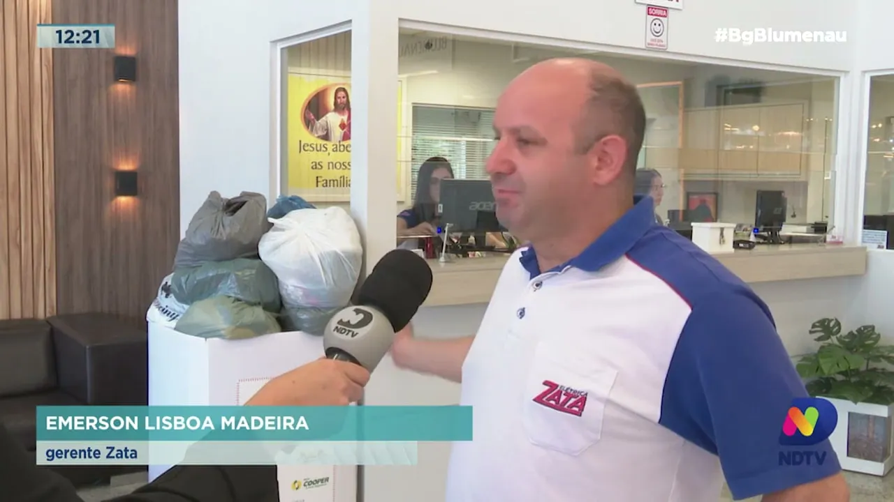 Campanha do Agasalho: Blumenau já doou mais de 76 mil peças