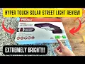 Hyper Tough Outdoor Solar Street 1000 Lumen Light Review Walmart Best Security Pole LED Lamp Bright