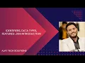 Day 1 - Java Full Course Identifiers Data Types Features Ajay Tech Solutions