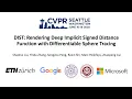 CVPR 20 DIST Rendering Deep Implicit Signed Distance Function with Differentiable Sphere Tracing