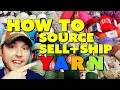 How To Source Sell and Ship Yarn on Ebay