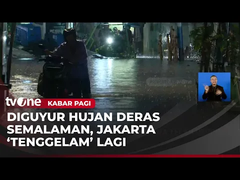 Diguyur Hujan Semalam, Sejumlah Wilayah Jakarta Tenggelam