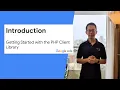 Getting started with the PHP client library - Introduction