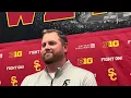 USC OL coach Zach Hanson