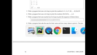 Python Programming - Chapter 2 Exercises 4-6