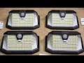 Solar Motion Sensor Lights Outdoor