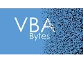 VBA Bytes