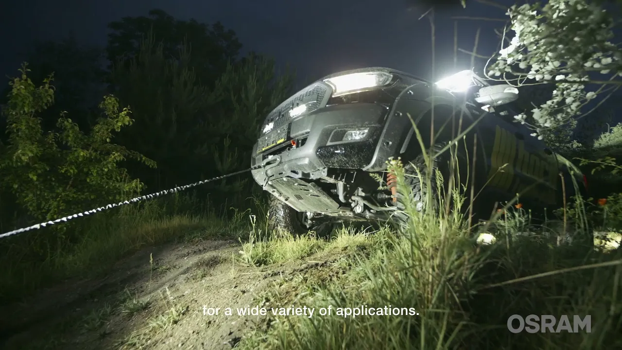 OSRAM LEDriving® driving and working lights: The night doesn’t stand a chance