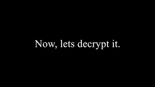 Python Project - XOR Encryption
