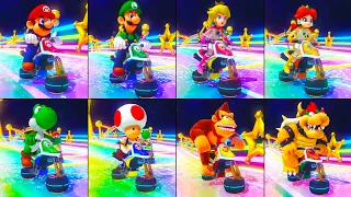 Mario Kart 8 Deluxe - All 96 Tracks (8 Players 200cc)