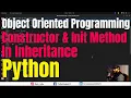 Constructor Init Method in Inheritance Object Oriented Programming