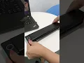 A portable printer that can be used in the office or in the car