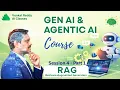 GenAI Agentic AI 4 Part 1 RAG Venkat Reddy AI Classes
