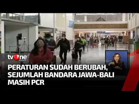 Aturan Terbang Berubah, Sejumlah Bandara di Jawa-Bali Masih Berlakukan PCR