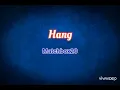 Download Lagu HANG - Matchbox20 (Lyrics)