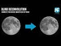 Blind Deconvolution Corrects the Blur of Objects Out of Focus in Amped FIVE