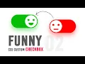 CSS Custom Smiley Checkbox Design 02 Html CSS Tutorial OnlineTutorialsYT
