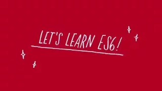 Let s Learn ES6 - Arrow Functions
