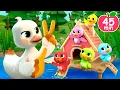 Download Lagu 🦆🐥🐥🐥🐥🐥 Five Little Ducklings Song | Newborn Baby Songs \u0026 Nursery Rhymes