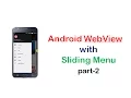 Android Webview with Sliding Menu tutorial part2 ShoutCafe com