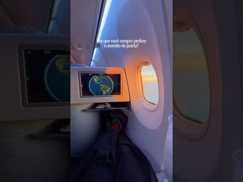 Você prefere janela ou corredor?