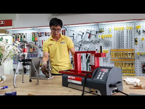 Máy gia nhiệt vòng bi BETEX BLF-202 đường kính tới max Ø500mm, sx tại Hà Lan.