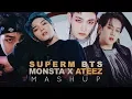 Download Lagu SuperM / BTS / Monsta X / ATEEZ — Jopping/Not Today/Fallin'/Wonderland (MASHUP)