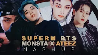 Download SuperM / BTS / Monsta X / ATEEZ — Jopping/Not Today/Fallin'/Wonderland (MASHUP) MP3