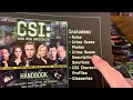 CSI Crime Scene Investigation Unboxing