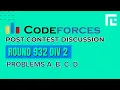 Codeforces Round 932 Div 2 Solutions - A to D by Gaurish Baliga TLE Eliminators
