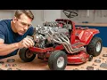 Man Transforms Old Lawn Mower into a Fast Racing Go-Kart Start to Finish by mycustomgokart
