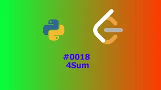 ASMR Leetcode 4Sum Python Solution
