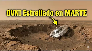 ¡¡YA ES Inminente!! ¡ÚLTIMA HORA! La NASA Muestra OVNI Estrellado en MARTE