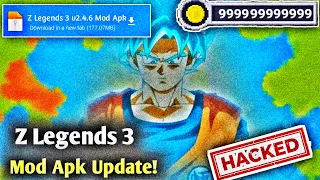 Z Legends 3 2 4 6 Mod Apk Unlimited Coins Mediafire Download 