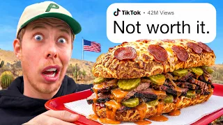 I Tested Viral Food In America!