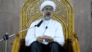 كلمة سماحة الشيخ هاني البنّاء عن كلمة الإمام الصادق (ع): من طلب ثلاثة من غير حق