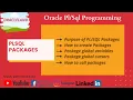 Oracle Tutorial For Beginners Oracle PlSql Package Tutorial ORACLE Named PLSQL Block