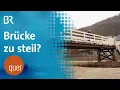 Download Lagu Neue Brücke in Saal - doch viele können sie nicht nutzen | quer vom BR