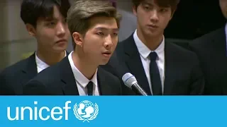 BTS Speech At The United Nations UNICEF 