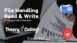 Read Write Data Java Coding File Handling - Part 2 Code Java With Saqib Urdu Hindi