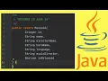 JAVA 16 - RECORDS