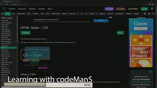 SCRAPPED Master HTML with W3Schools HTML Styles - CSS