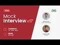 Live Mock Interview Real-Time Technical Round