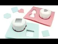 Bira Magnetic Anywhere Everywhere Window Frame Punch for Paper Crafting Scrapbooking