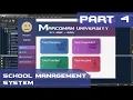 JavaFX Project PART - School Management System with SOURCE CODE in Java Netbeans