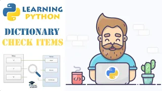 Check if Item Exists in a Dictionary in Python IN NOT IN - Python Tutorial for Beginners
