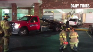 Springfield Police Chief Joe Daly said no injuries but operator who drove through CVS window facing