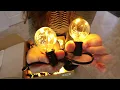 UNBOXING - Novtech Outdoor String Lights Review 2022 30 Bulbs 38 5 ft Backyard String Lights