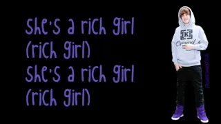 justin bieber u0026 soulja boy rich girl full hq lyrics on screen new song 2010 